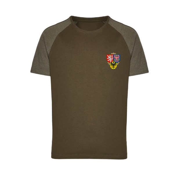 Tričko s potiskem Český army znak - malý
